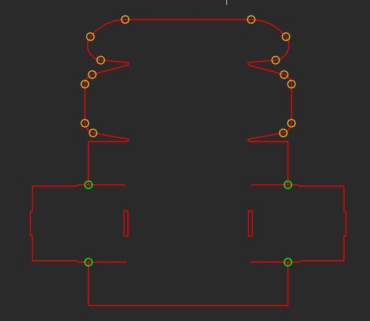 Поиск разрывов и пересечений между линиями чертежа в AutoCAD